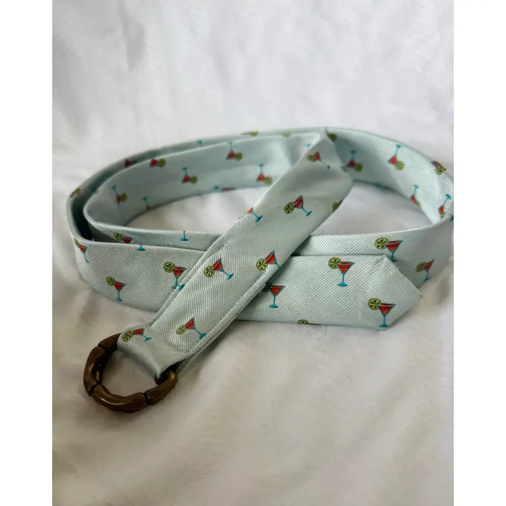 J. Crew belt silk cocktail print - Picture 6 of 13